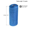 thumbnail image 2 of Unique Bargains PP Burlap Mesh 10' x 10 Yards Decorative Wrapping Ribbon, Turquoise 1 Roll, 2 of 5