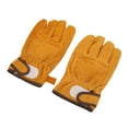 thumbnail image 3 of Protective Mitts, Heat Resistant Gloves 5 Separate Fingers Fireproof  For Microwave For Camping Yellow, 3 of 8