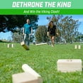 thumbnail image 5 of GoSports Regulation Size Kubb Viking Clash Toss Game Set for Kids & Adults, 5 of 5