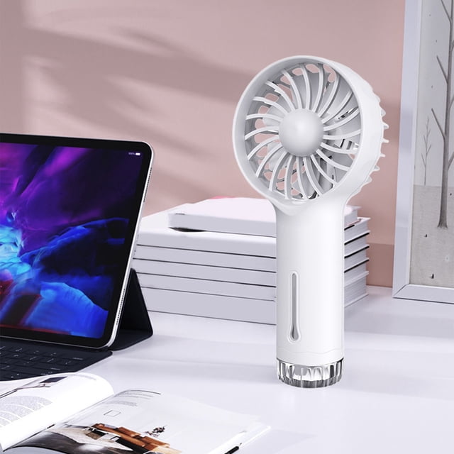 Birdeem Portable Misting Fan, USB Rechargeable Mini Cooling Fan with Humidifying Spray, Compact Size Personal Fan for Travel and Indoor Outdoor Use