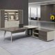 thumbnail image 3 of Modern Writing Office Desks Reception Executive Computer Multifunctional Office Desks Storage Floor Scrivania Angolare Furniture My Lux Decor Round, 3 of 21