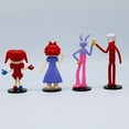thumbnail image 5 of The Amazing Digital Circus Figures Set Horror Cartoon Movie Characters Model Toys Collections For Fans Kids Birthday Party Decor, 5 of 5