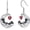 A2-Bat-Red, variant on Bat Earrings for Women 925 Sterling Silver Halloween Bat Drop Dangle Earrings Gothic Halloween Party Jewelry Gifts