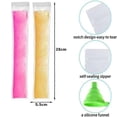 thumbnail image 2 of 100 pcs Popsicle bags – Make Your Own Popsicles Easy transparent, 2 of 5