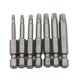 thumbnail image 3 of GLFSIL - Destornillador Torx magnético de cinco puntas, vástago hexagonal de 50 mm y 1/4", punta T10-T40, 3 of 6