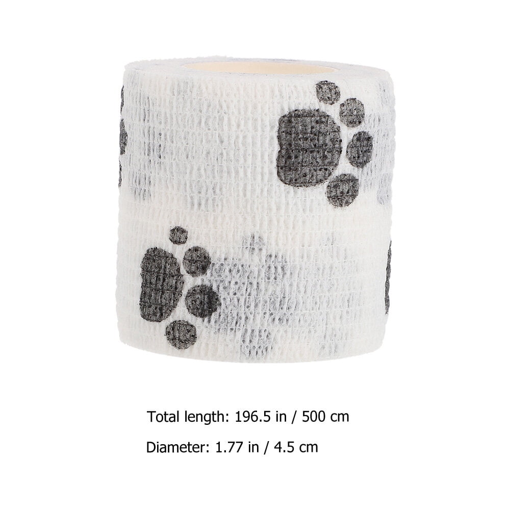 6 Rolls of Vet Tapes Adhesive Vet Wrap Tapes Dog Bandages NonWoven