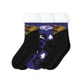 thumbnail image 1 of Calcetines tipo pantuflas FOCO Baltimore Ravens NFL Fan Footy para mujer, x3, 1 of 1