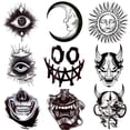 thumbnail image 1 of Etiqueta Engomada Del Tatuaje Del Brazo 3D impermeable tatuaje cráneo arte pegatinas Kit Cool falso tatuaje para mujeres hombres fiesta Wdftyju Libre de BPA, 1 of 1
