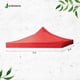 thumbnail image 2 of Techo Lona Impermeable para Toldo Jardimanía, 3x3 Metros rojo, 2 of 5