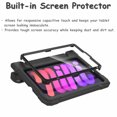 thumbnail image 6 of Kids Case for iPad Mini 7&6 Generation 8.3-inch 2024/2021 Release, with Built-in Screen Protector, Shockproof Lightweight Handle Stand Case for iPad Mini 8.3" Latest Cover, 6 of 7