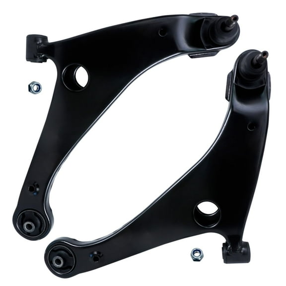Detroit Axle - Front 2pc Control Arms for 04-12 Mitsubishi Galant, 06-12 Eclipse, 2 Lower Control Arms Set 2004 2005 2006 2007 2008 2009 2010 2011 2012 Replacement