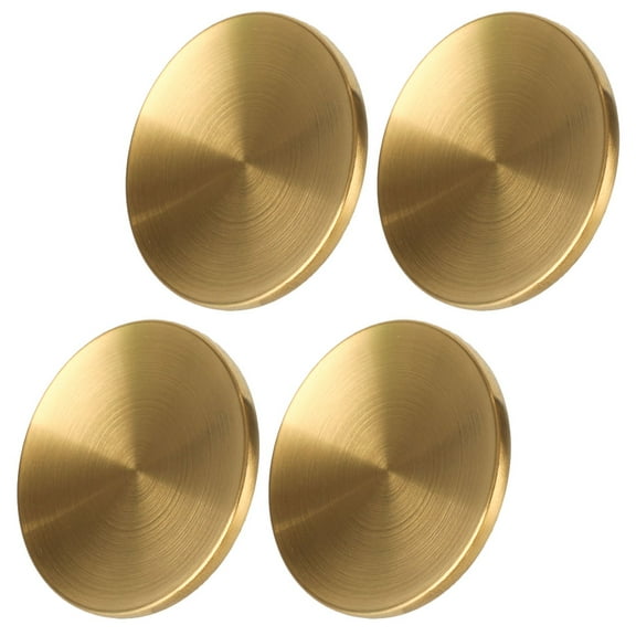 OFFIGAM 4pcs Small Lid Handles Golden Stainless Steel Replacement Parts for Cookware
