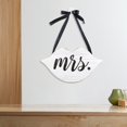 thumbnail image 4 of Unique Hanging Plaque Simple Innovative Creative Mr Mrs Lips Beards Wall Plaque Wedding Supplies, 4 of 7