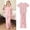 k-1321Pink2634, variant on SONGGE Girls Summer Outfit Sets Soft Ribbed Round Neck Short Sleeve O-Neck Tops With Long Pants Set Casual Comfortable Loungewear Toddler Kids Cartoon Fashionable Clothes Sets