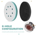 thumbnail image 5 of Paquete de 4 Almohadillas Lijado Espuma para Lijadora Orbital, 5 Pulgadas y 8 Agujeros Orbital Sander Surfprep Foam Pad, 5 of 5