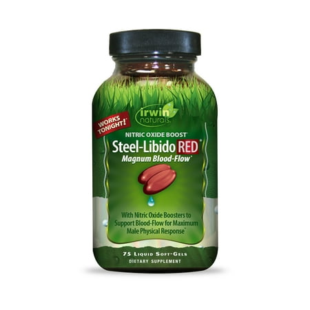 Irwin Naturals Steel-Libido RED® 75ct (Best Steroid To Increase Libido)