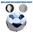thumbnail image 4 of Sillón Puff Balón De Soccer Grande Adulto Blanco/azul Lunics Puff Soccer Gde BC/AZ, 4 of 6