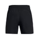 thumbnail image 5 of Pantalones cortos Under Armour tejidos para hombre, 5 pulgadas, negro/Castlerock XL, 5 of 5