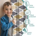 thumbnail image 3 of Blackout Kids Curtains,Boho Bohemia Geometric Line Art Childrens Insulated Curtains Set Of 2,Bedroom Essentials,Toddler Room Decor 42"x84"(106x213cm), 3 of 4