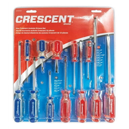 UPC: 0037103318800 | Crescent Assorted Assorted Screwdriver 12 pc.