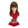 thumbnail image 3 of Gorro De Punto Cálido Para Invierno Y Navidad, Gorro Con Bombilla Para El Pelo, Bufanda Larga De Navidad, Regalo De Navidad Para Mujeres, Hombres Y Niños Inevent AP007117-01, 3 of 6