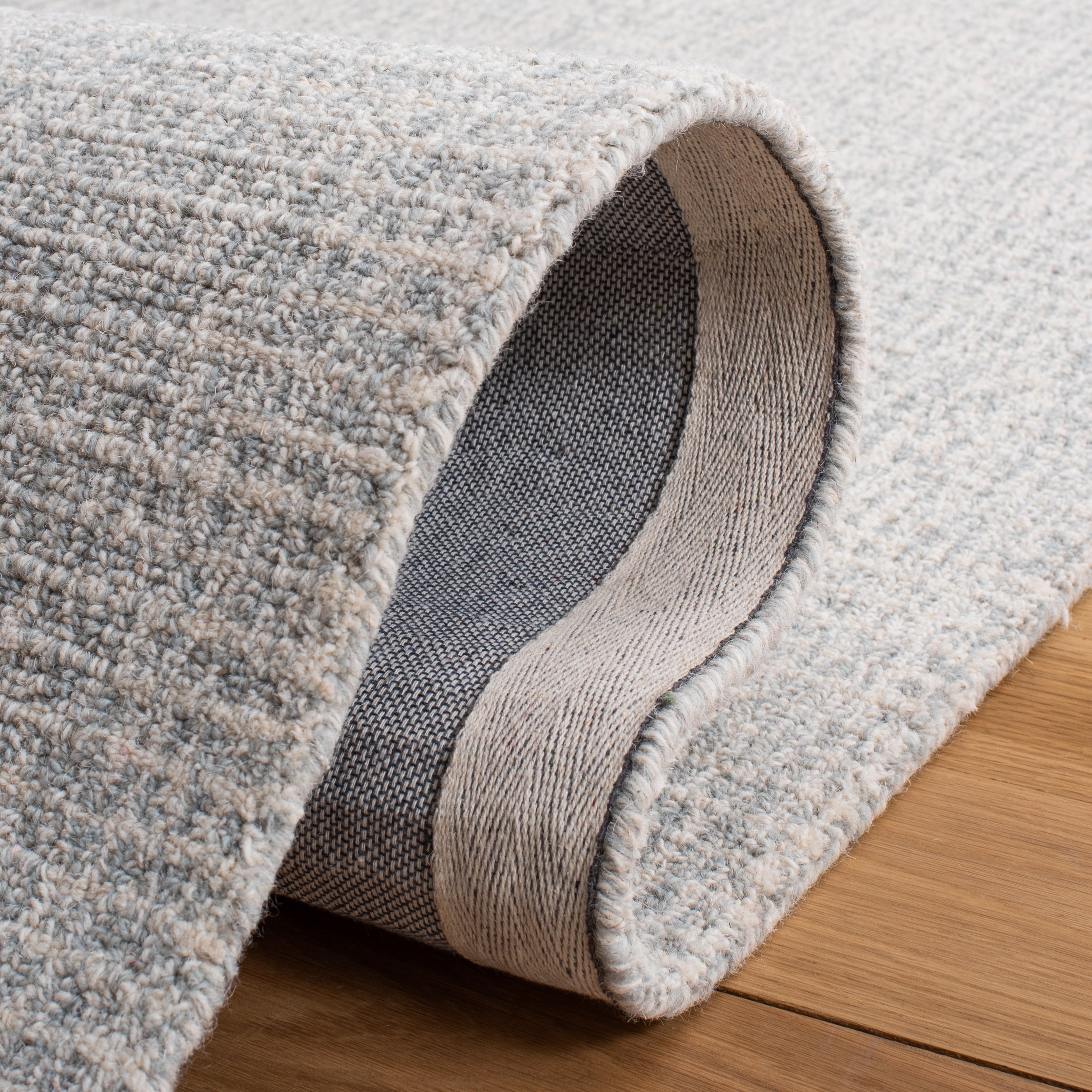 Safavieh Abstract Delia Distressed Wool Area Rug, Light Gray/Ivory, 2' x 3'