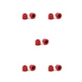 thumbnail image 3 of Youkk 6 Paires de Coussinets d'Oreille pour Écouteurs Embouts Portables Réutilisables Bouchons d'Oreilles Doux Accessoires pour Casque Rouge 5Ensemble, 3 of 6