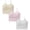 Mixed color 3PCS-B, variant on LYMAYTER Girls Stretchy Comfort Training Bra Breathable Soft Support Casual Everyday Cami Bralette