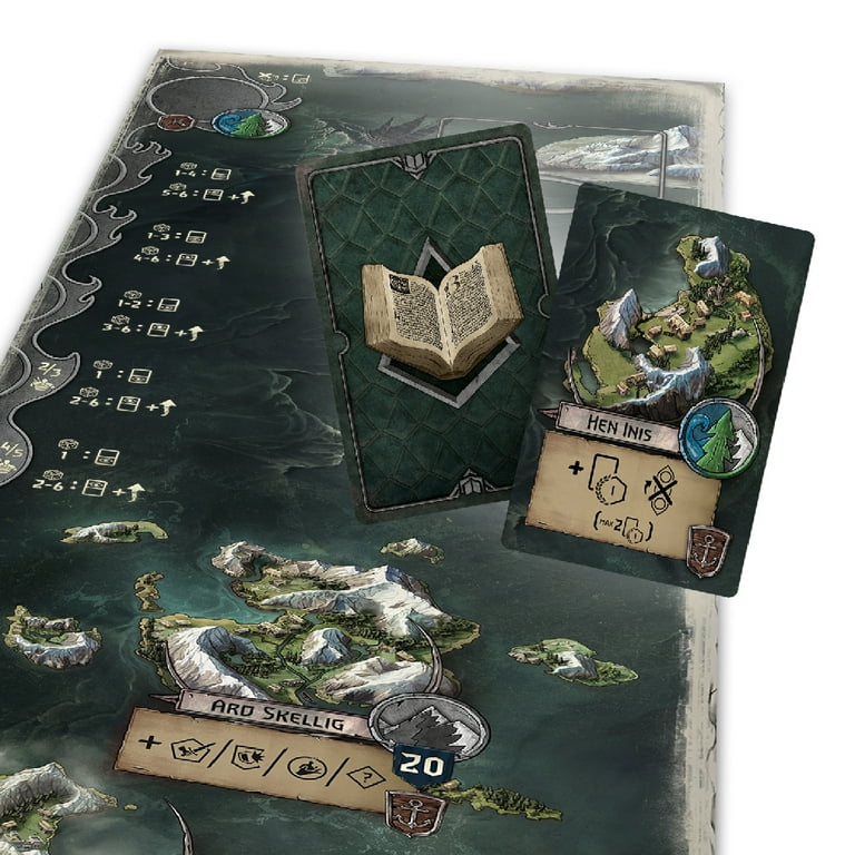 The Witcher Old World Skellige Hunt Board Game Expansion - Explore New Locations and Face Ancient Monsters! Strategy Game for Adults, Ages 14+, 1-5 Players, 90-150 Min Playtime, Made by Go On Board The Witcher Old World Skellige Hunt Board Game Expansion - Explore New Locations and Face Ancient Monsters! Strategy Game for Adults, Ages 14+, 1-5 Players, 90-150 Min Playtime, Made by Go On Board