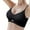 Black, variant on Bras for Women,Thin Seamless Vest Soft Support Large Chest Small Half Fixed Cup Breathable Bra Comfort and Versatile Wear,Sports Bras for Women,White,L