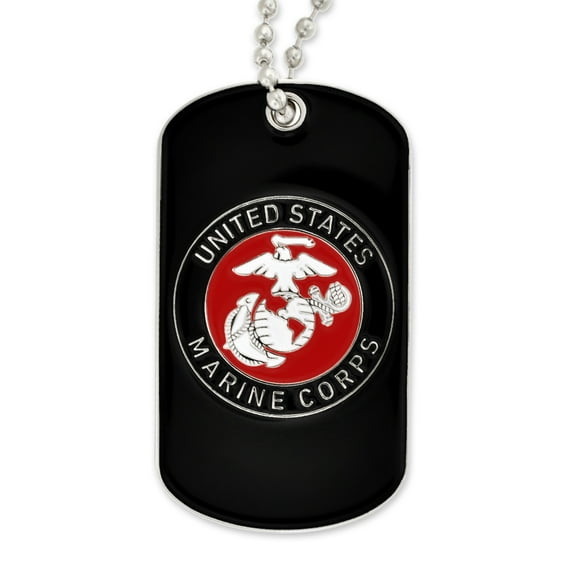 PinMart Officially Licensed U.S.M.C. Dog Tag - Engravable