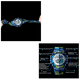thumbnail image 2 of Reloj Infantil Led Niño Alarma Cronometro Militar Camuflaje azul BLOOSOM, 2 of 4