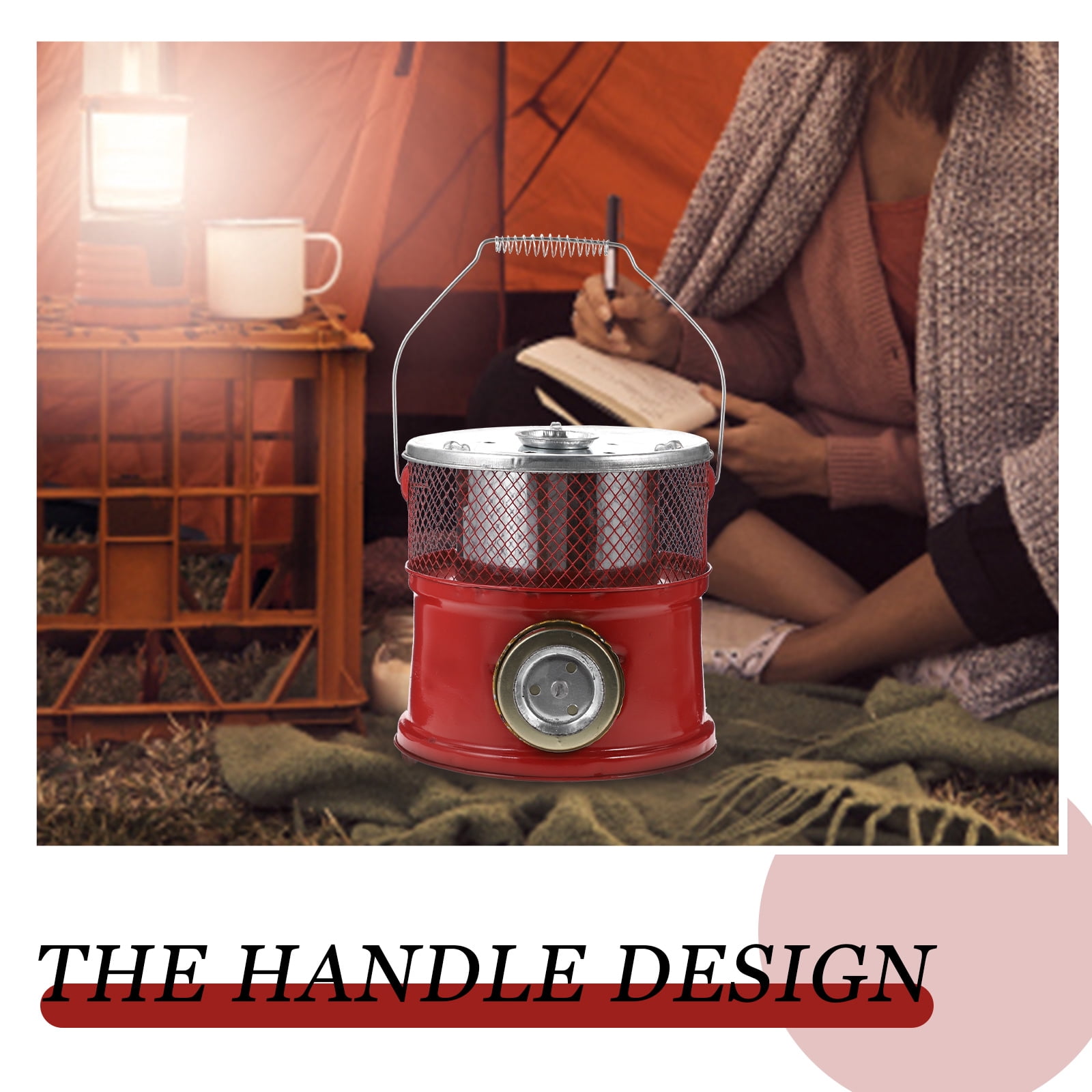 1 Set Household Charcoal Burner Charcoal Stove Heater Home Barbecue Stove with Handle