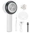 thumbnail image 1 of USB Electric Hair Ball Trimmer Shaver Cloth Fabric Fuzz Remover Clothes ShaverWhite, 1 of 17