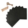 thumbnail image 4 of Pictures For Wall Decor Hanging Photo Frames Vintage Cowhide Photo Wall With Rope And Clips Black 6 Inches 3 Packages, 4 of 4