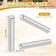 thumbnail image 2 of Uxcell 4mm x 30mm Dowel Pin Stainless Steel, 30 Pcs 304 Stainless Steel Pegs for Shelves Furniture Fixing, Silver, 2 of 7