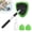 2 Pads Green, variant on Hicaly windshield cleaner tool, Car Window Cleaner with Extendable Handle and Microfiber Towel Pads, Professional Auto Glass and Home Window Cleaning Supplies for Streak-Free Clarity