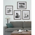 thumbnail image 7 of DesignOvation 12" x 15" in Wood Wall Mounted Frames, Gray, Set of 4, 7 of 7