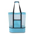 thumbnail image 2 of Malla Bolsa de playa con correas de hombro Netificación Tote Reutilizable Picnic Bolso Picnic Toddler Toy Carrier de almacenamiento Suministros de compras Organizador Luz verde Eigraketly OD011035-03B, 2 of 7