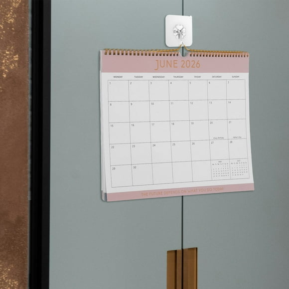 UPOUART 2026-2027 Large Wall Calendar with International Holidays and Large Print for Home and Office Planning