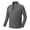 AB67 Grey, variant on Tisuna Long Sleeve T-Shirts For Men Lightweight Stand Collar Tops Men Solid Tshirts For Fitness Sports Size L