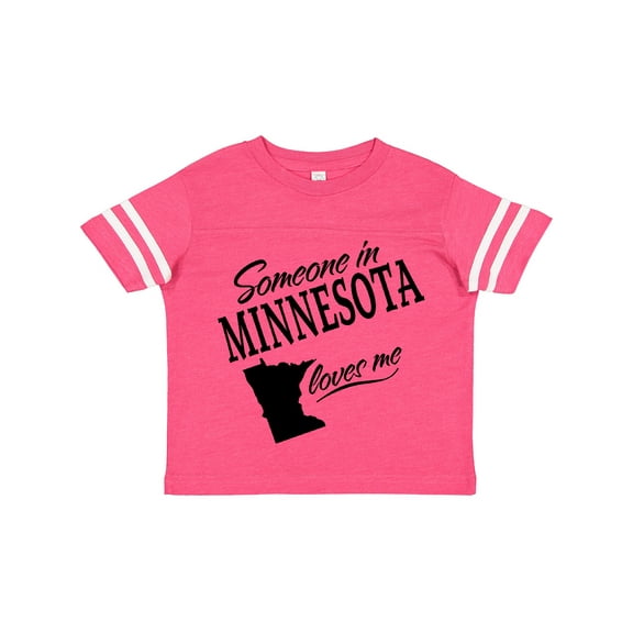 Inktastic Someone in Minnesota Loves Me Boys or Girls Toddler T-Shirt