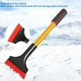 thumbnail image 5 of Uuowzo Snow Shovel Ttruck Snow Removal Shovel with Rubber Cover for Ice Scrapin Household Goods Used in Winter, Black, 5 of 6