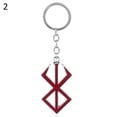 thumbnail image 7 of UDIYO Women Simple Anime Cosplay Red Sword Shape Charm Pendant Keychain Necklace Gift, 7 of 7