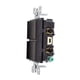 thumbnail image 2 of Interruptor Doble Leviton Negro 15A 120/277V, 2 of 3