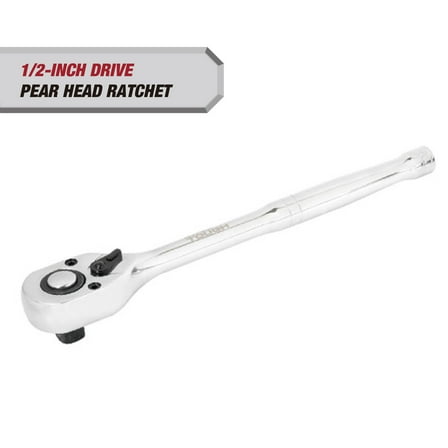 Hyper Tough 1/2-in Drive Pear Head Ratchet