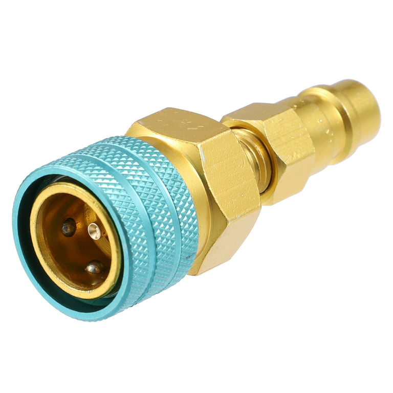 R1234YF Low Side Quick Coupler，R1234YF to R134A AC Charging Hose Adapter  Fitting Connector for Car Air-Conditioning - Fanovo Industries