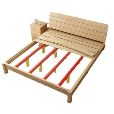Solid wood bed 1.5 meters, modern and simple double bed 1.82 meters