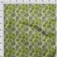 thumbnail image 3 of oneOone Georgette Viscose Lime Fabric Skins Animal Sewing Fabric By The Yard Printed Diy Clothing Sewing Supplies 42 Inch Wide, 3 of 4