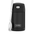 thumbnail image 1 of Tarro de Alimentos THERMOS 473 ml con Cuchara Negro Mate, 1 of 3